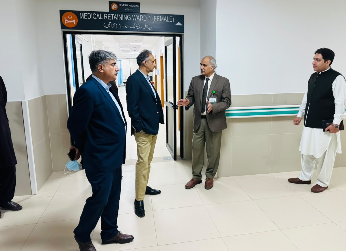 Federal Secretary Health visited PIMS Hospital on 22nd October 2026